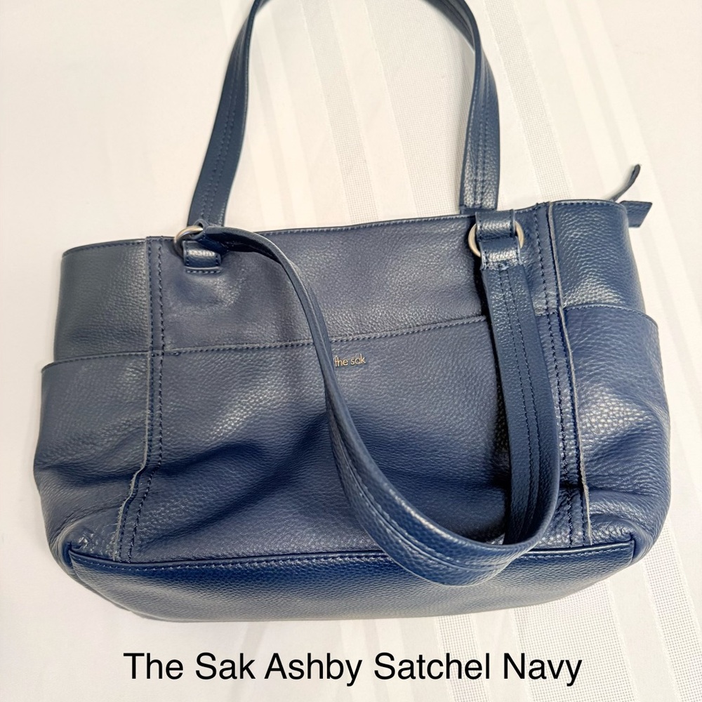 The Sak Ashby Blue Satchel